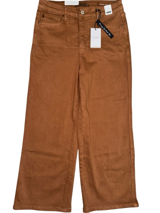 Judy Blue Denim - Judy Blue High Waist Garment Dyed Wide Leg Crop Jeans — NWT — Size 9/29